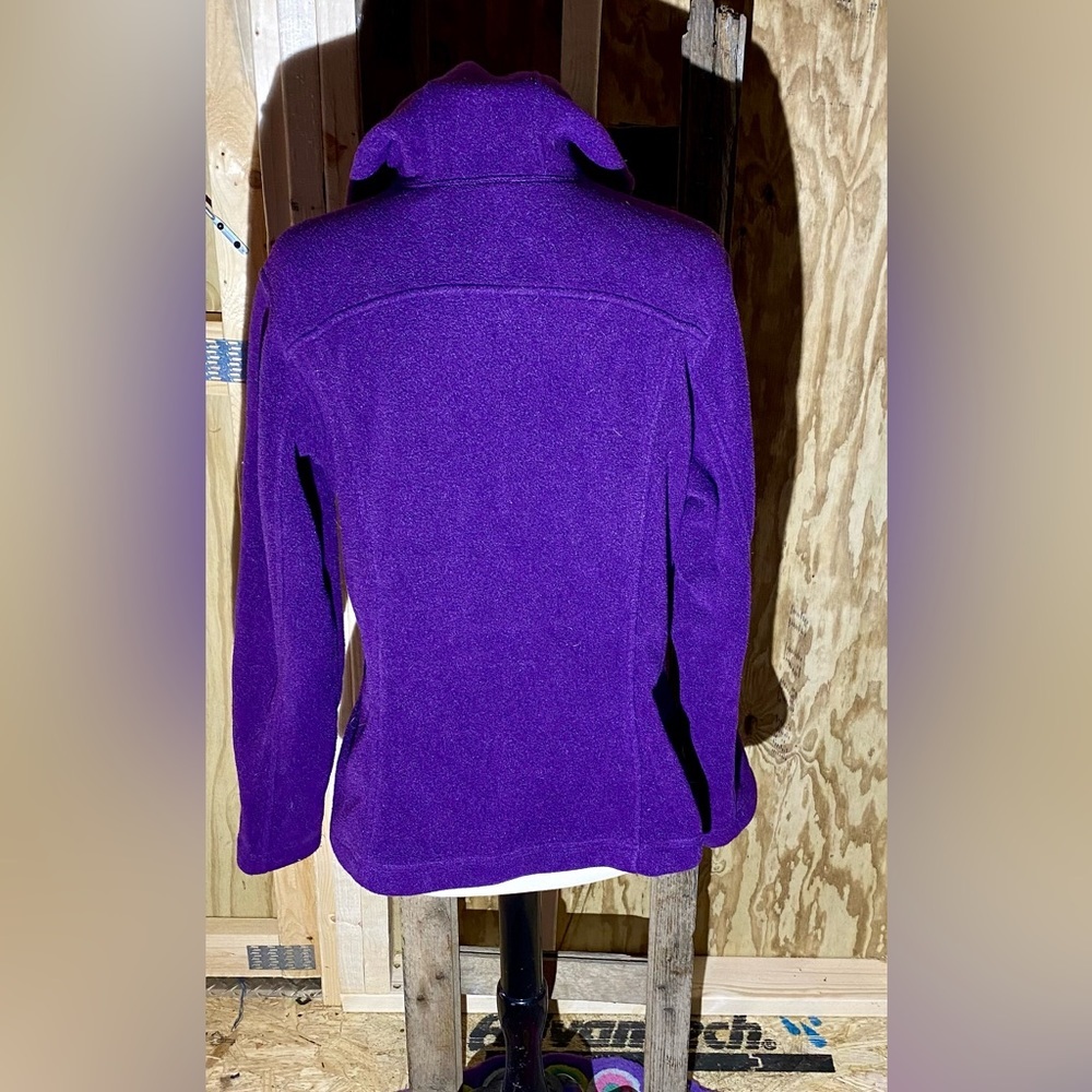 💥EDDIE BAUER LADIES HOODED FULL-ZIP FLEECE JACKET STYLE EB206💥 - Picture 4 of 16